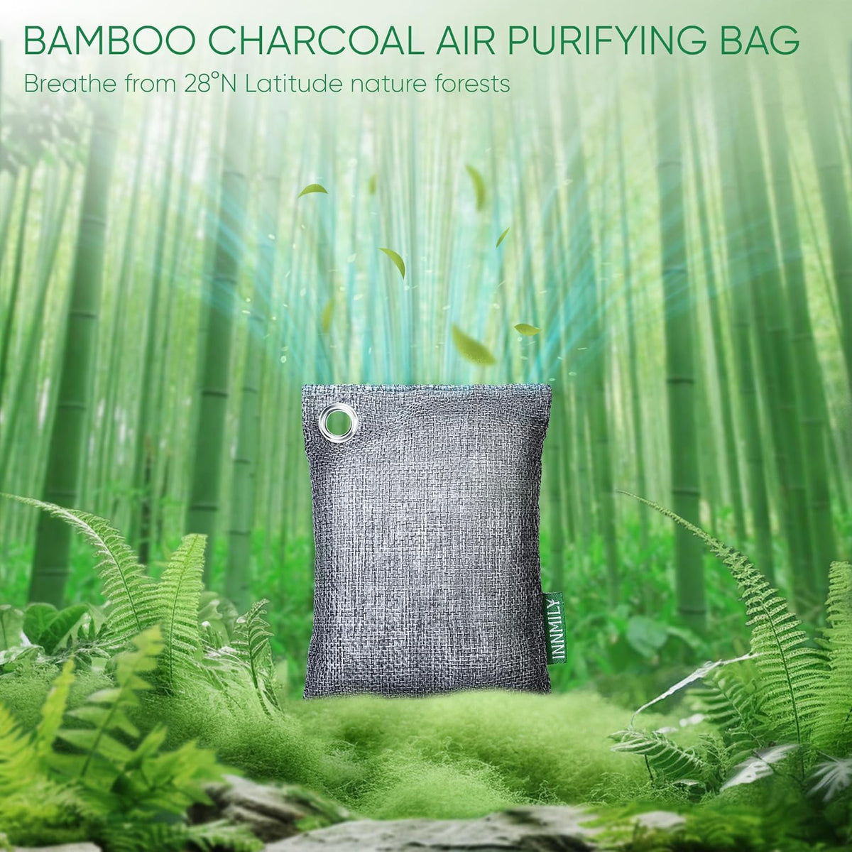 Activated Charcoal Odor Absorber, Odor Eliminator for Strong Odor,Bamboo Charcoal Air Purifying