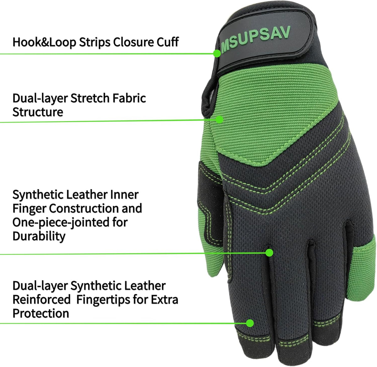 Thorn Proof&Puncture Resistant Gardening Gloves with Grip,Garden Gloves for Women, Leather Work