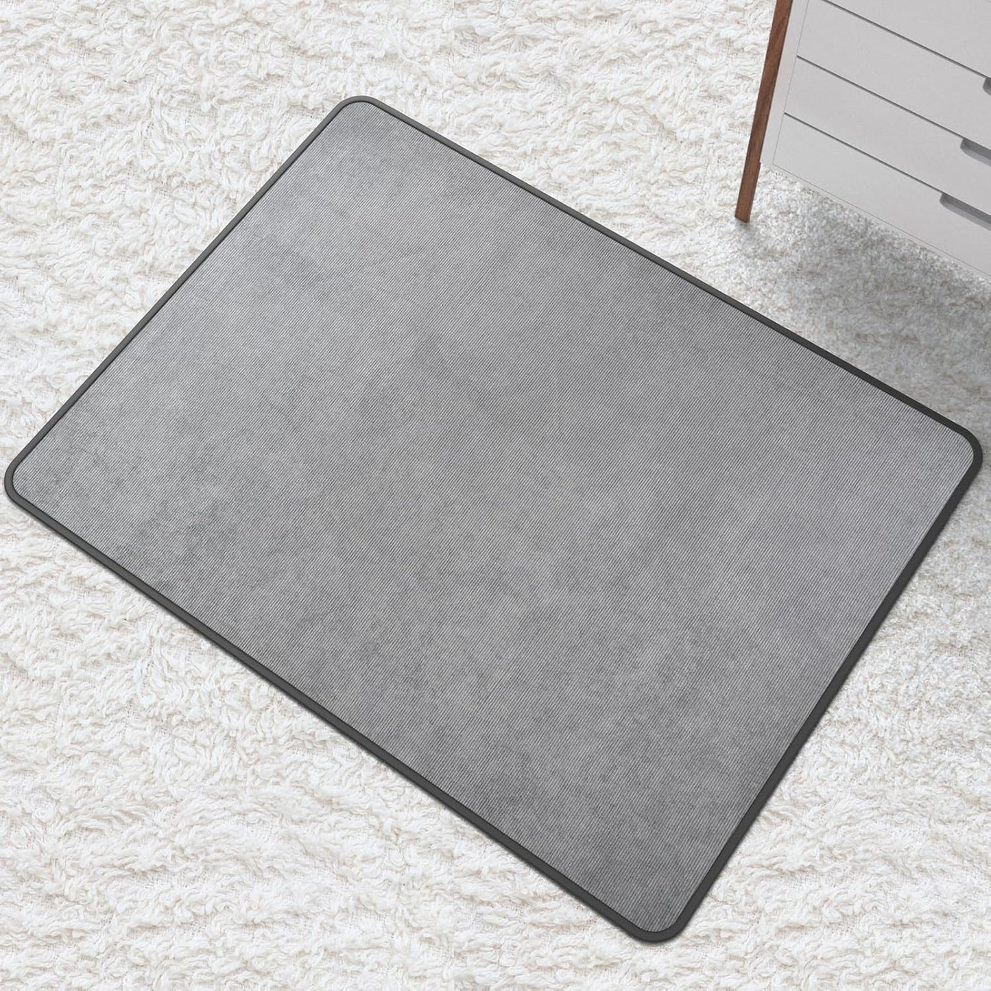 Heavy Duty Office Chair Mat for Carpet and Hardwood Floor Bohemian Desk Chair Mat Rug 36'' x 48''