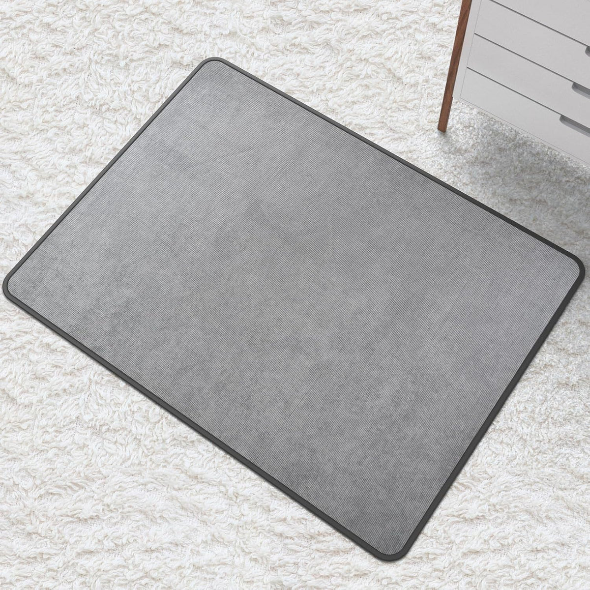 Heavy Duty Office Chair Mat for Carpet and Hardwood Floor Bohemian Desk Chair Mat Rug 36'' x 48''