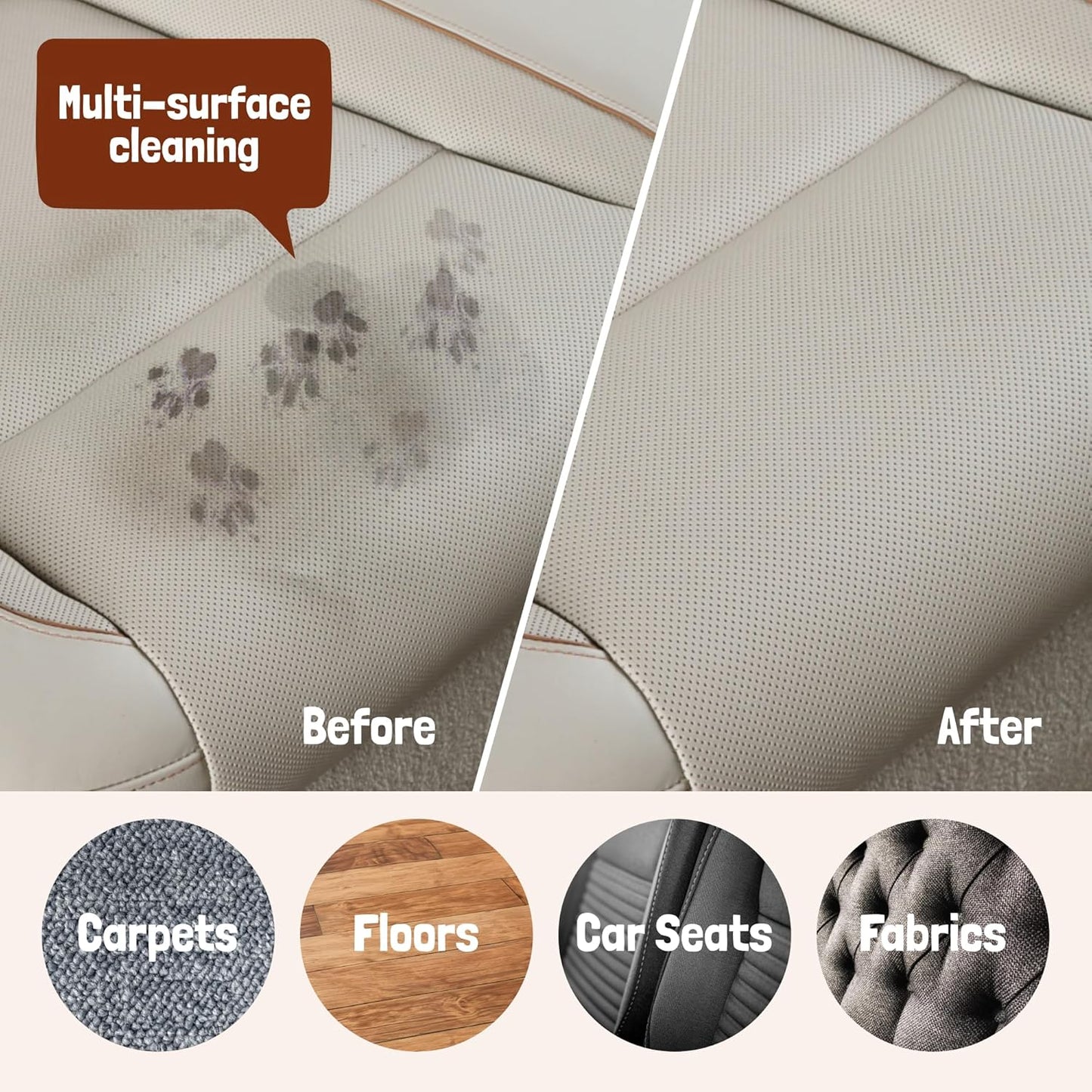 Sunny & Honey Pet Stain Remover & Enzyme Cleaner - 32 Fl Oz, Fall Spice - Carpet Deodorizer & Urine