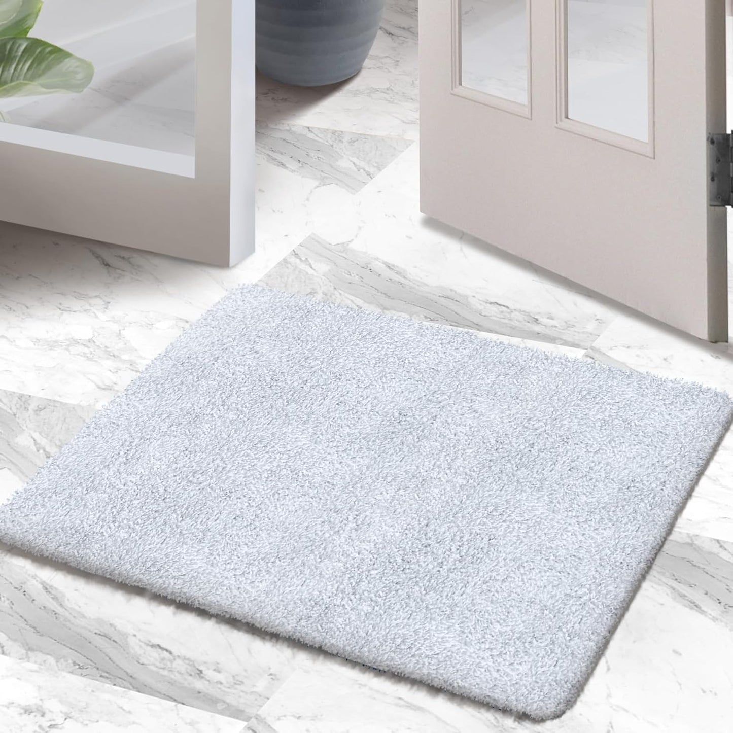 Premium Microfiber Indoor Door Mat – 20"x30" Washable Entry Mat, Non-Slip, Waterproof Backing
