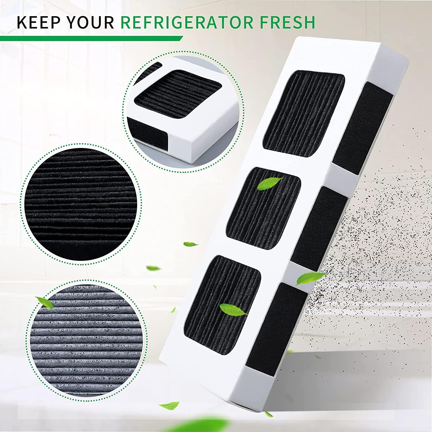 KEEPOW Air Filter Replacement Compatible with Frigidaire Paultra2 Air filter, Pureair Ultra ii