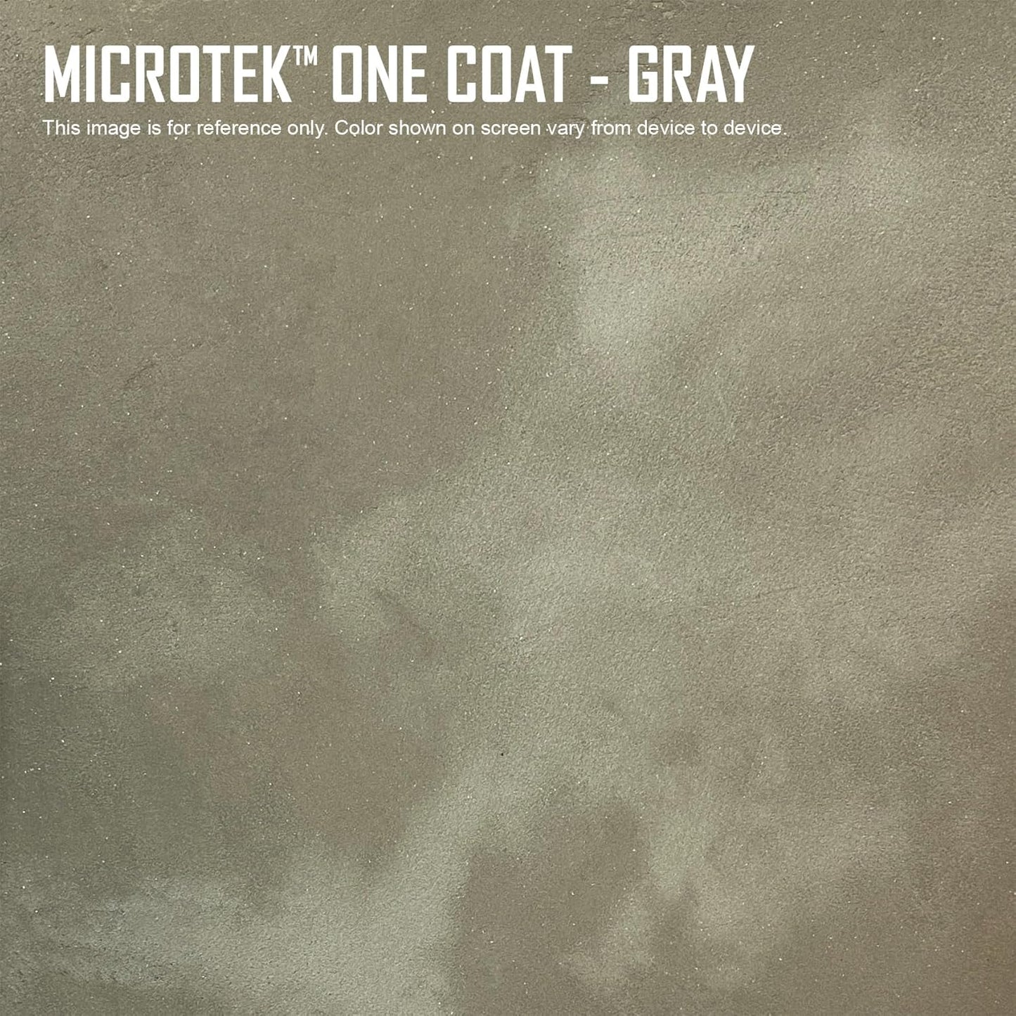 SureCrete MicroTek One Coat | Gray | 40 lb Bag | Microcement Overlay for Interior & Exterior Walls