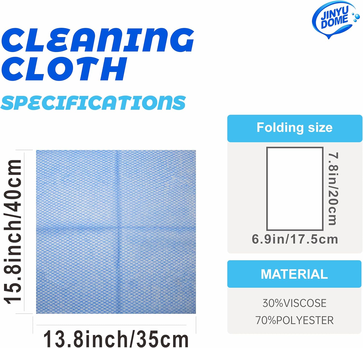 Disposable Kitchen Cleaning Cloths Dish Towels Dish Cloth Reusable Cloths for Kitchen, Bathroom