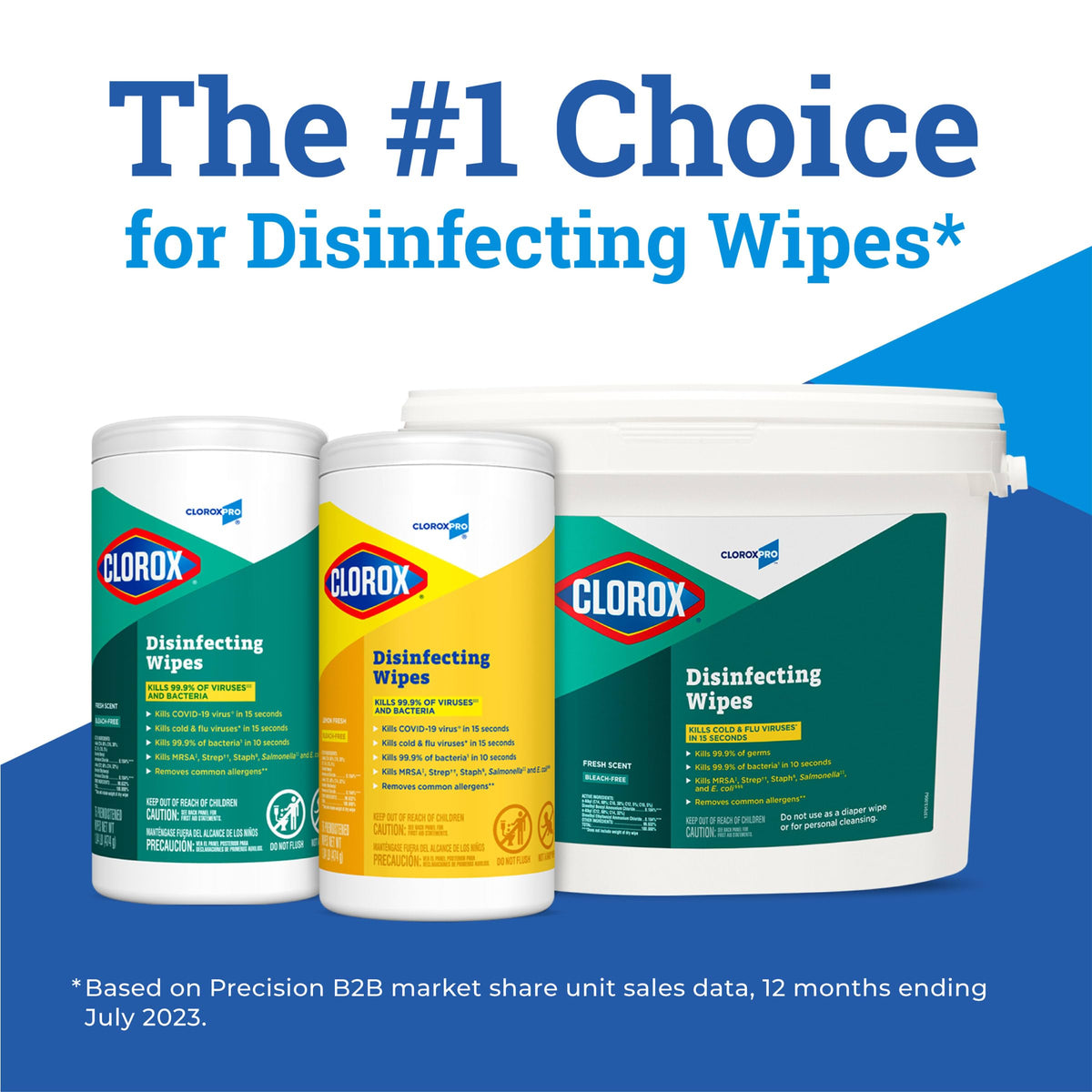CloroxPro Disinfecting Wipes, Fresh Scent, 700 Count