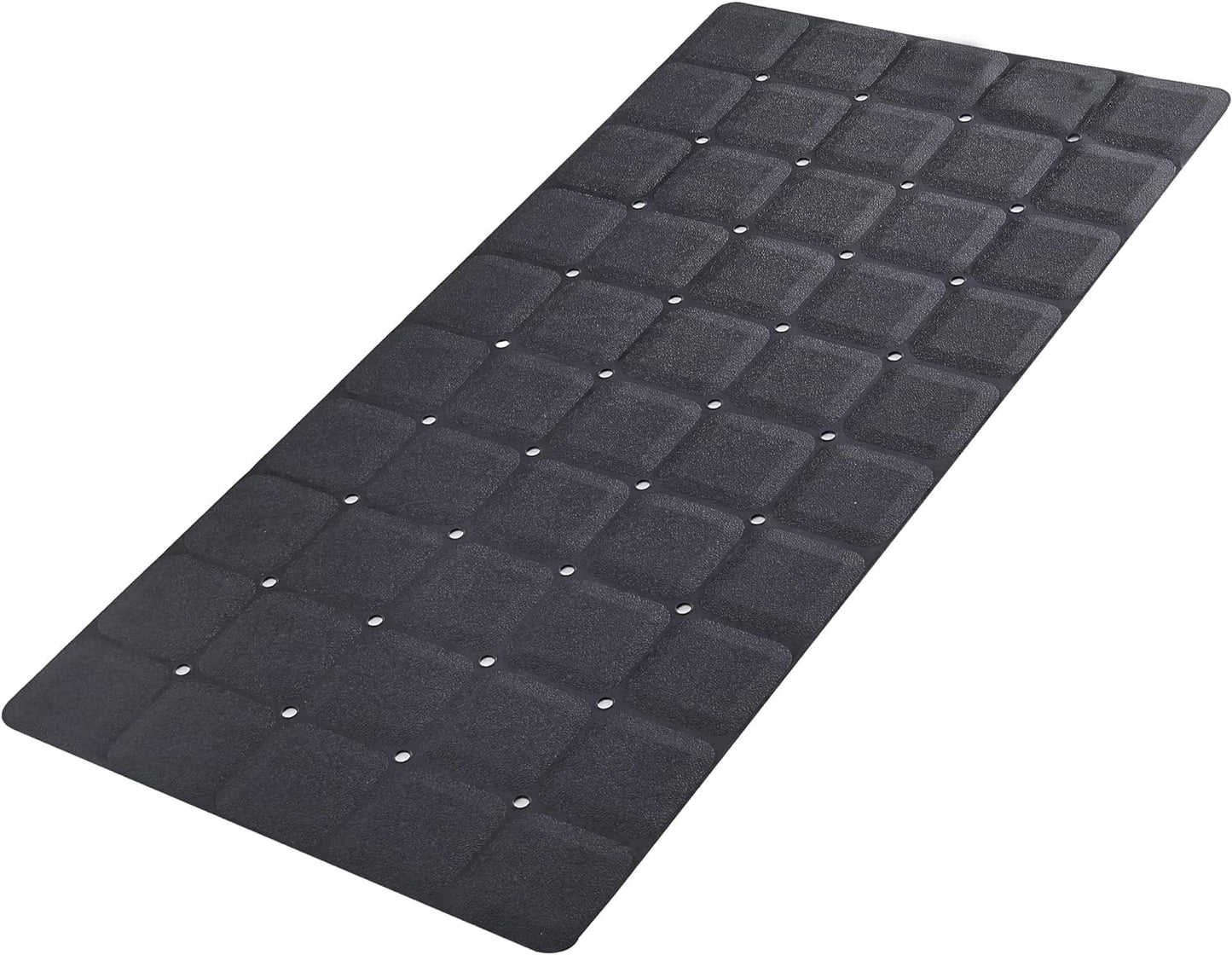 Foldable Silicone Bathtub Mat: Jumbo Size Heavy Duty Safety Bath Mat for Tub Without Suction Cups