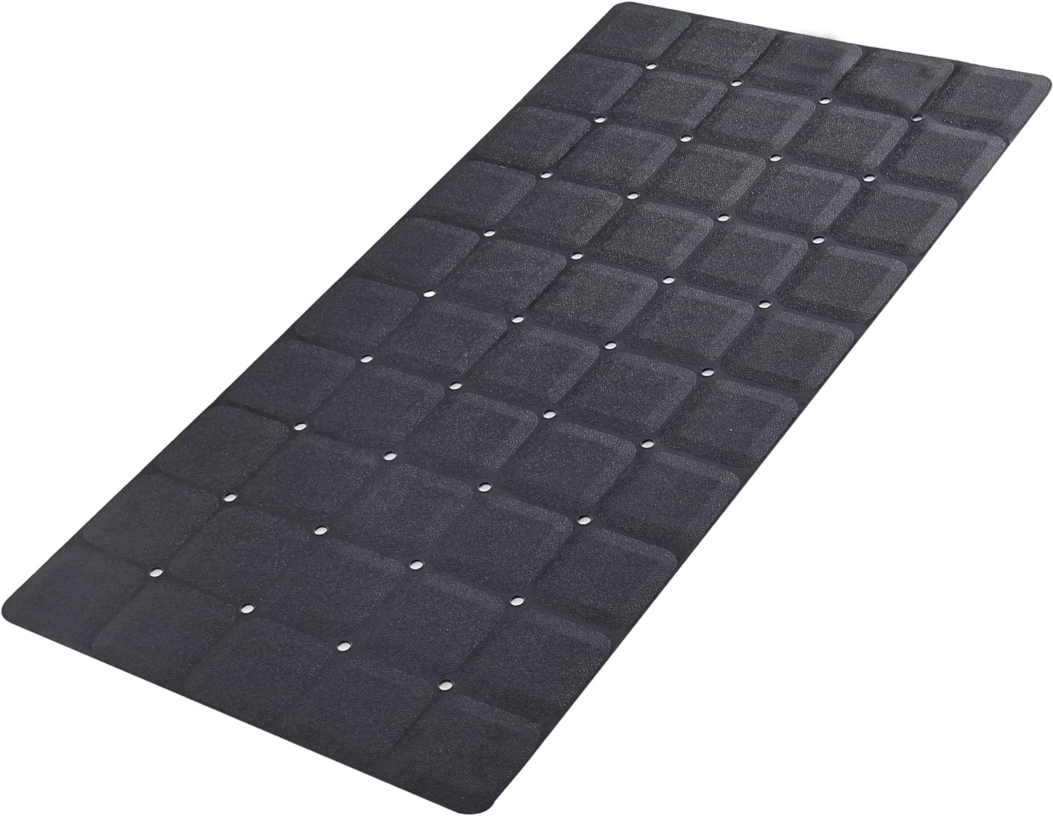 Foldable Silicone Bathtub Mat: Jumbo Size Heavy Duty Safety Bath Mat for Tub Without Suction Cups