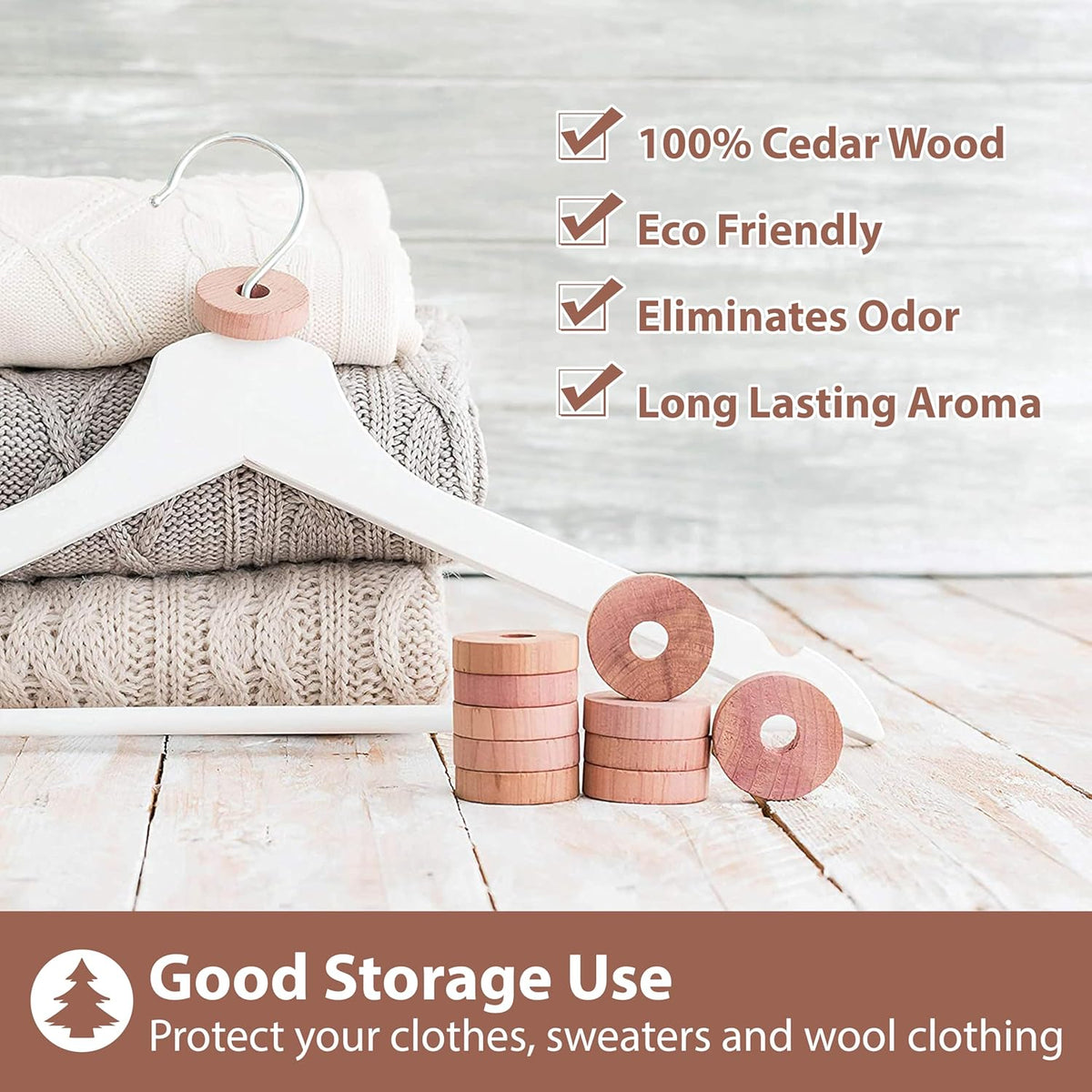 Pack of 16 Cedar Blocks and 8 Lavender Flower Sachets Craft Bag, Drawer Freshener, Linen, Shower
