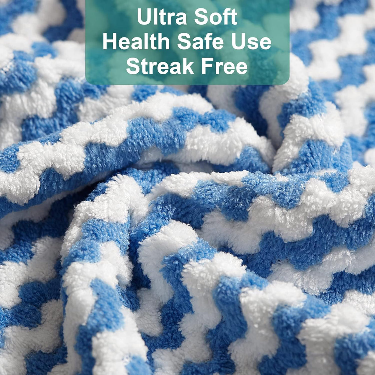 JOYMOOP Microfiber Cleaning Cloth, 5 PCS Kitchen Towels(10" x 10"), Absorbent Streak Free Lint