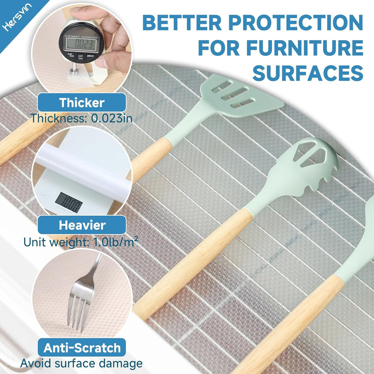 Shelf Liners 16 in x 20 ft EVA Drawer Mats, Non-Adhesive Cupboard Protector, Kitchen Cabinet Lining