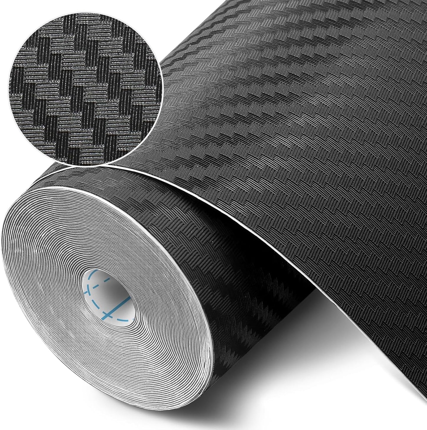 Self-Adhesive Shelf Liner Kitchen Liner, Waterproof Backed Paper Easy Peel and Stick Contact Liner