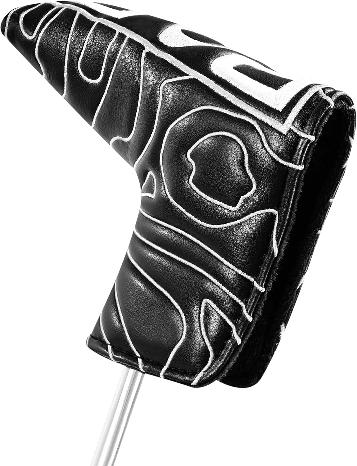 Big Teeth Golf Club Covers Full Set Driver Headcover Fairway Wood Hybrid Golf Club Iron Head