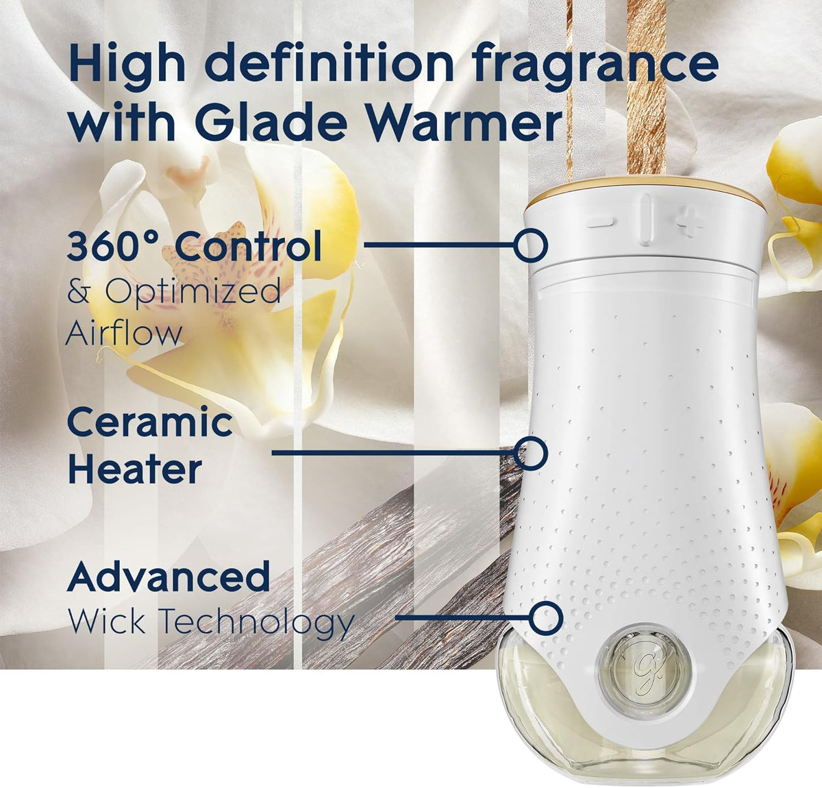 Glade PlugIns Refills Air Freshener, Sheer Vanilla Embrace, Scented and Essential Oils for Home and
