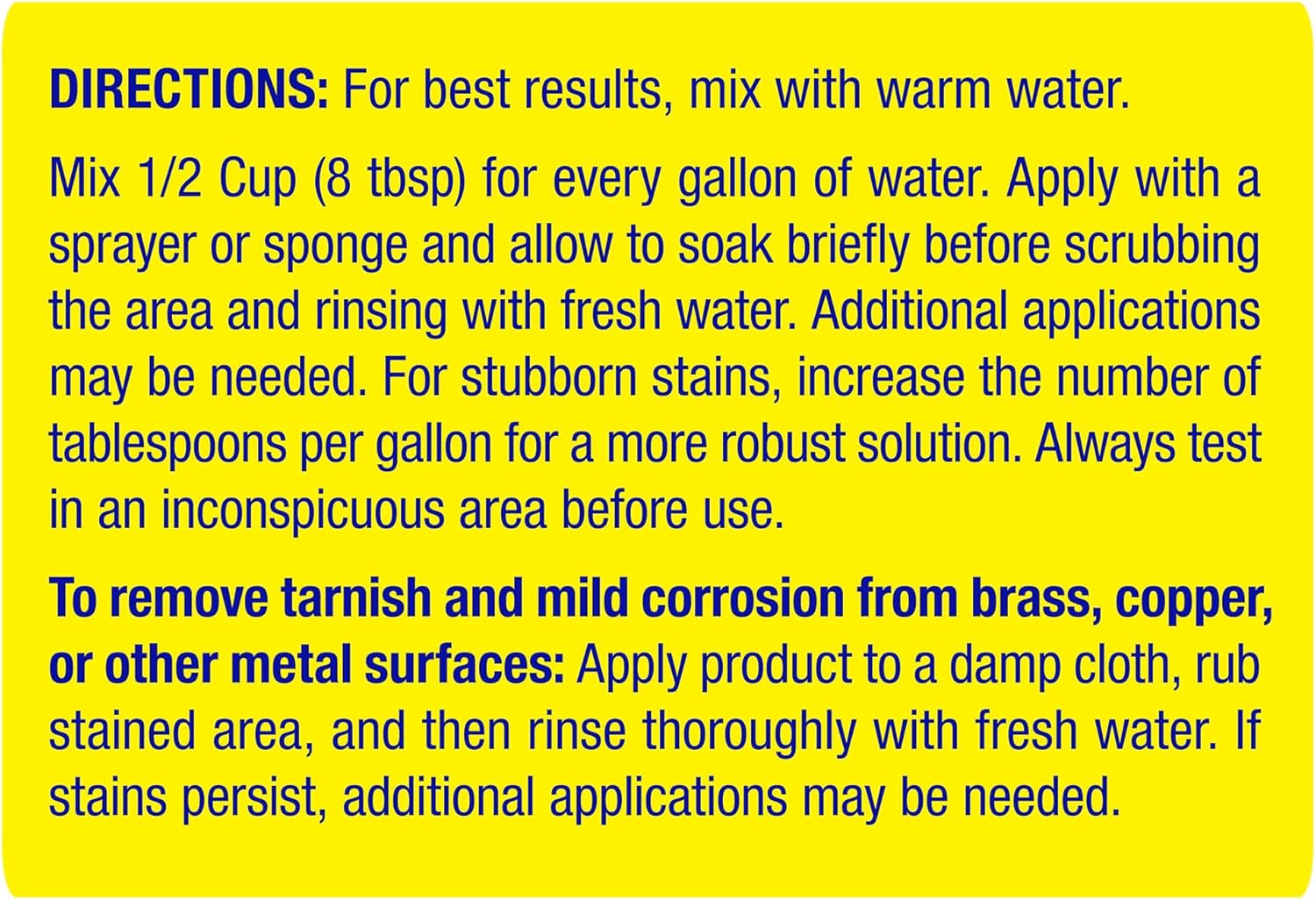 STAR BRITE Slime & Grime Stain Remover - Concentrate Makes 5 Gallons - Remove Tarnish, Rust & Tough