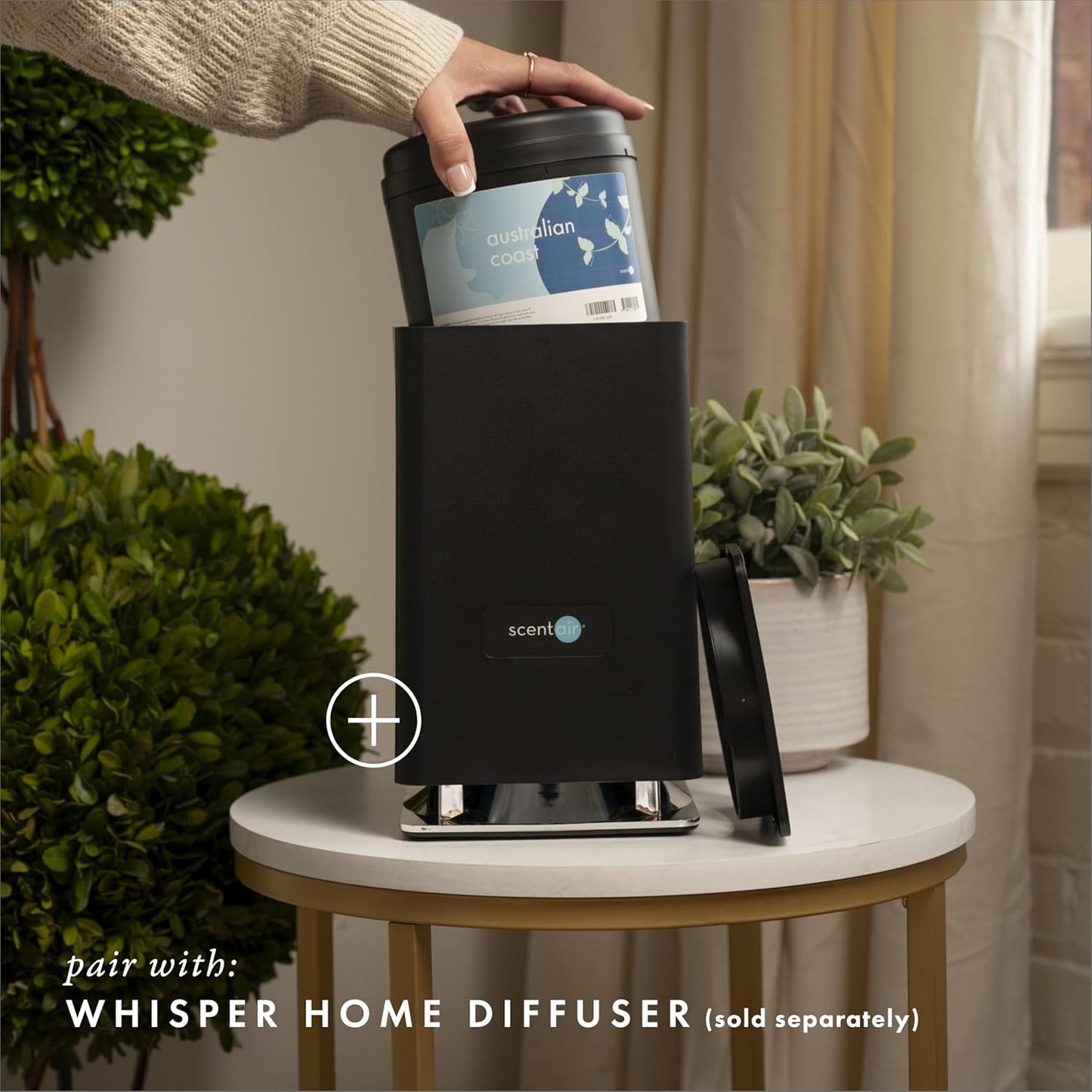 ScentAir Whisper Home Monthly Plug-in Refill, Fragrance Cartridge for Home and Office, Australian