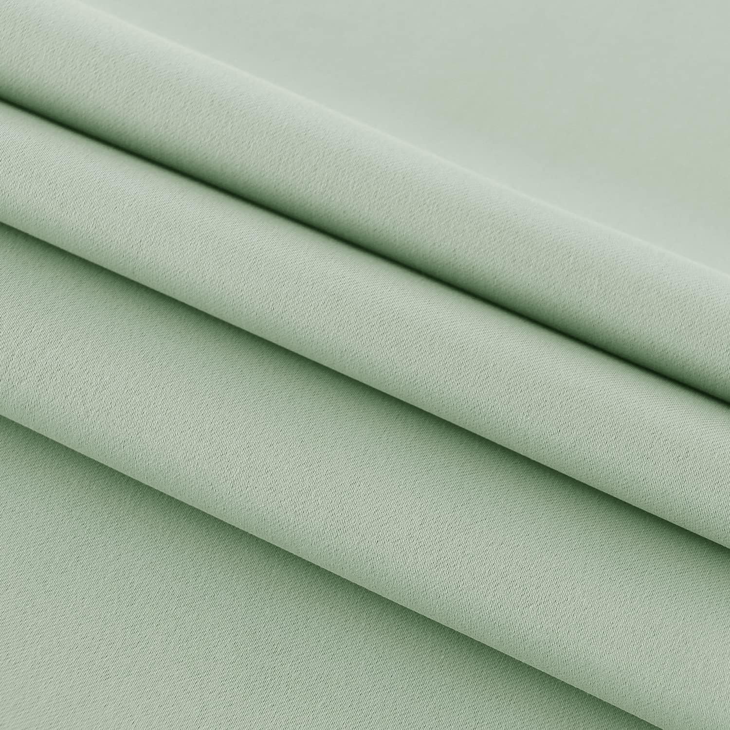DWCN French Door Curtains – Rod Pocket Thermal Blackout Curtain for Doors with Glass Window