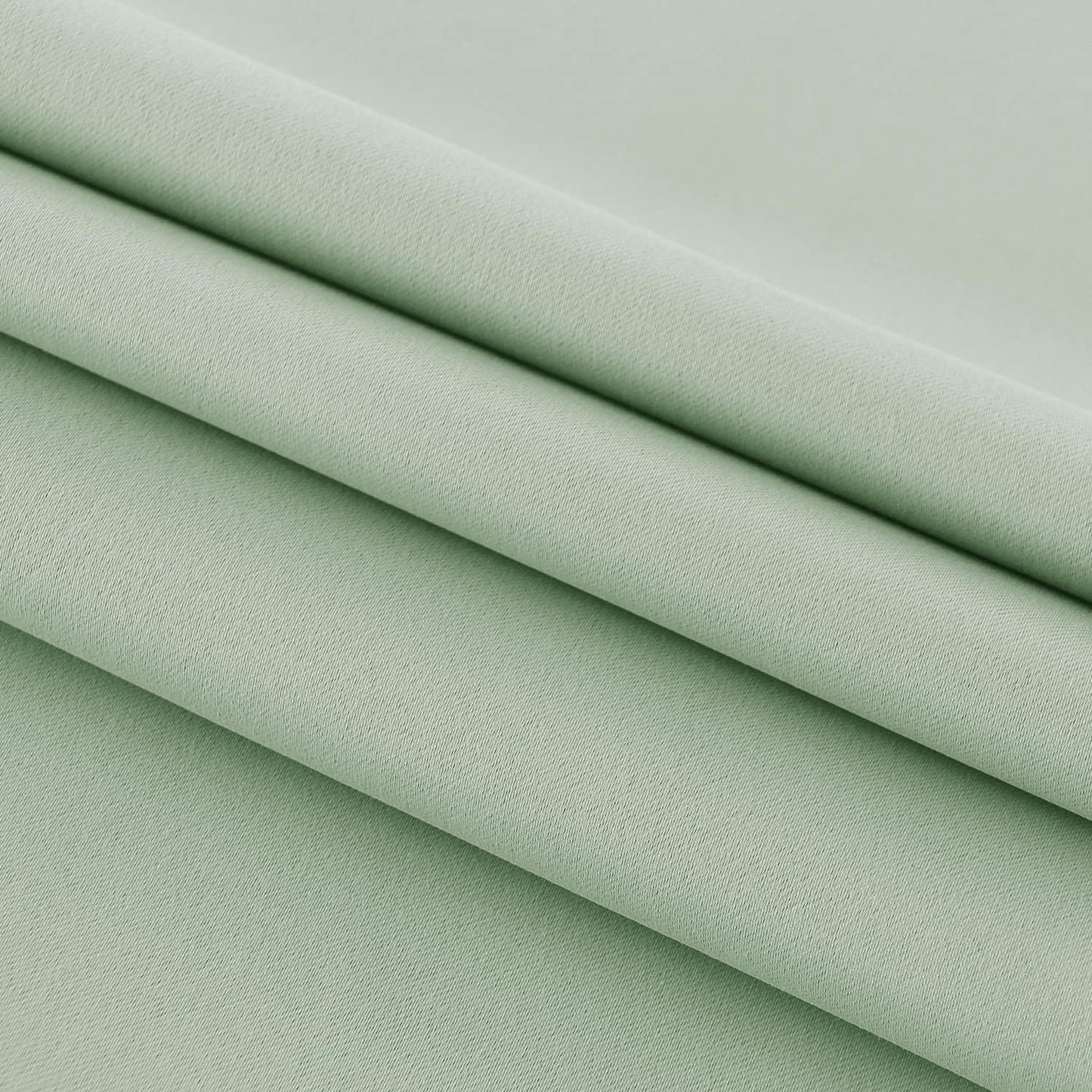 DWCN French Door Curtains – Rod Pocket Thermal Blackout Curtain for Doors with Glass Window