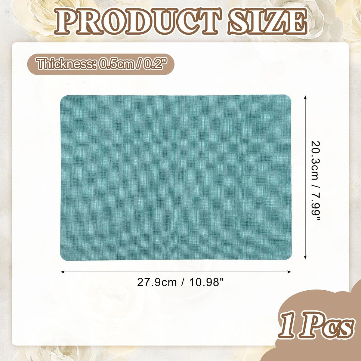 PATIKIL Linen Repair Patch, 8 x 11 Inch Self-Adhesive Linen Fabric Repair Patches for Sofa Couch