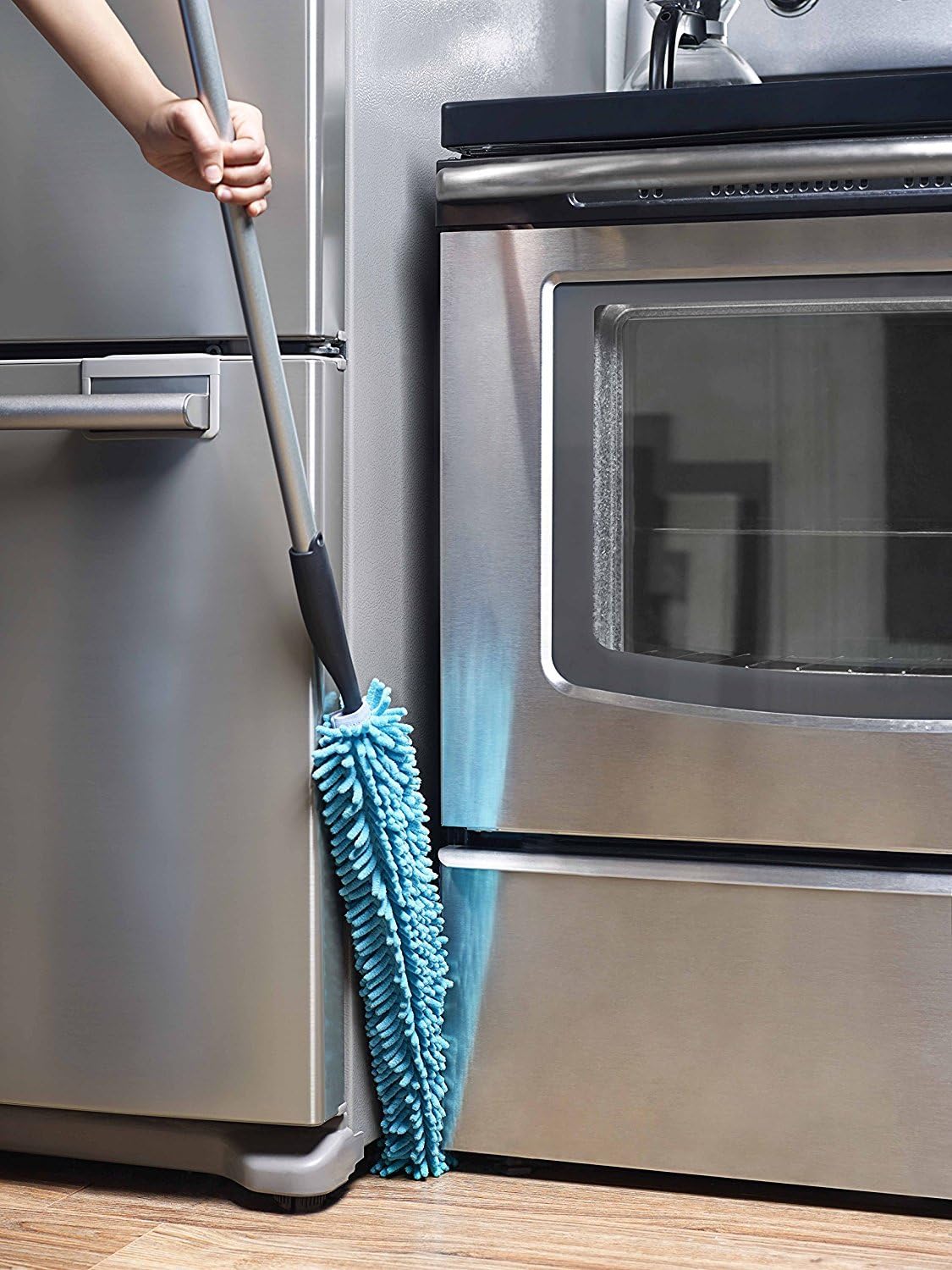 Fuller Brush Bendable Microfiber Extending Duster - Bending Micro Fiber Dust Cleaner w/Long Handle