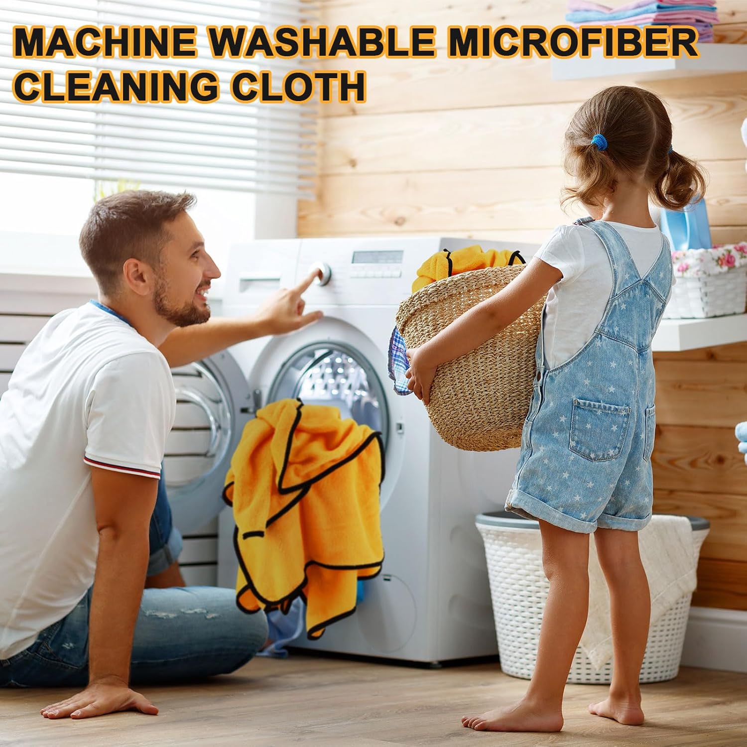Tallew 80 Pcs Microfiber Towels 16 Inch x 16 Inch Microfiber Cloth Car Drying Towels for Cars