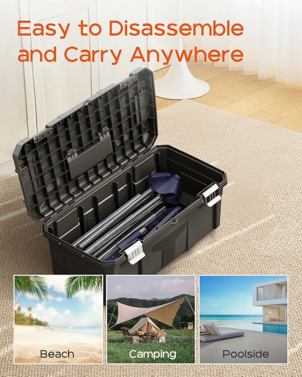 Clothes Drying Rack Foldable, 59 inch Tripod Laundry Drying Rack Indoor with Rotating Clothes Rail
