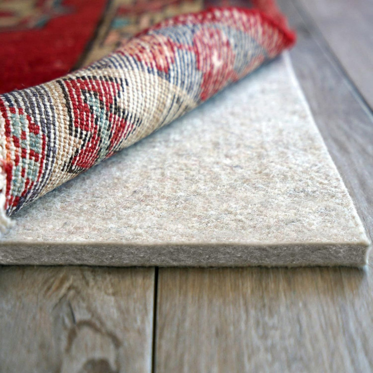 RUGPADUSA - Eco-Plush - 10'x13' - 1/2" Thick - 100% Felt - Luxurious Cushioned Rug Pad - Available