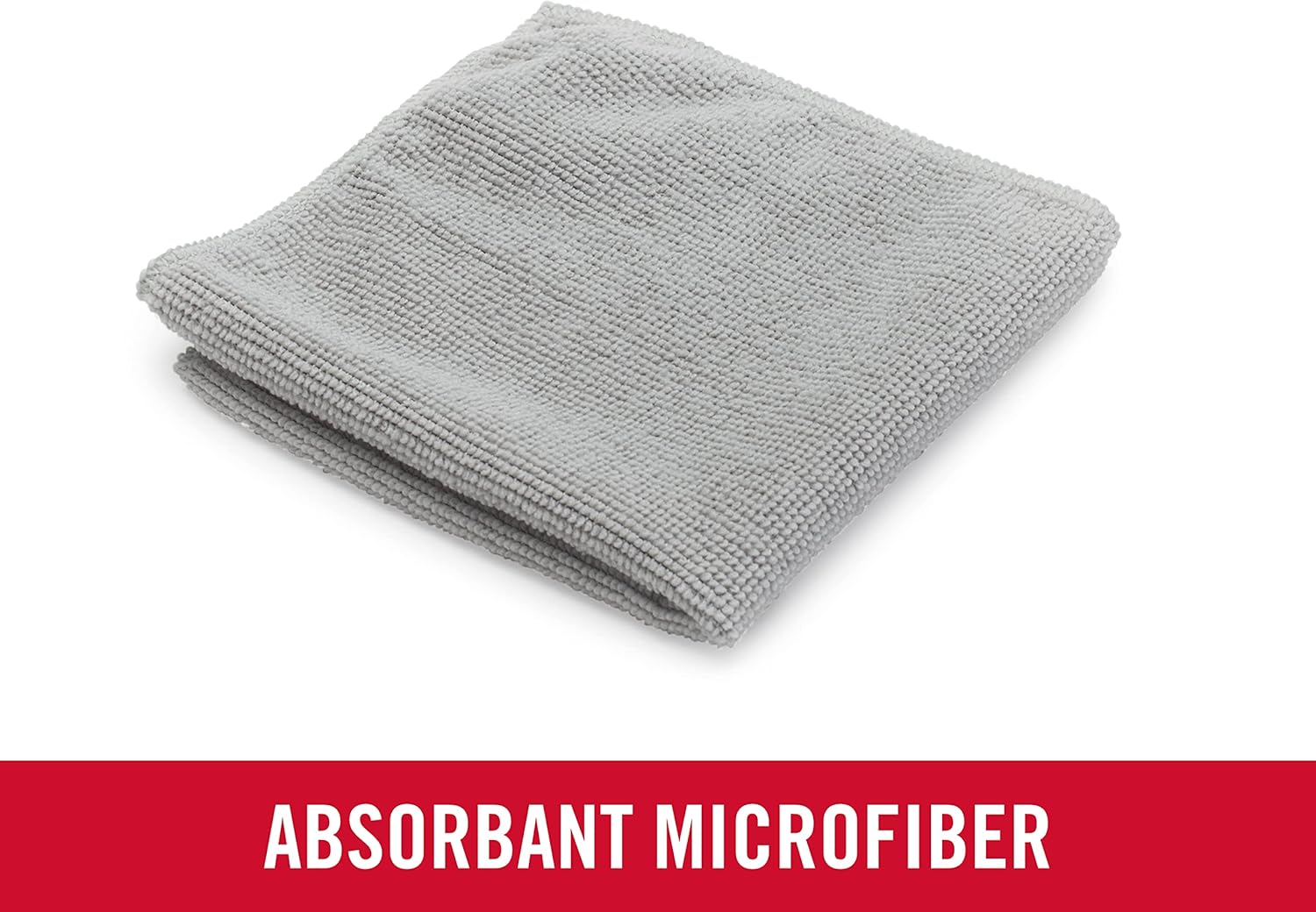 Rubbermaid All Purpose Microfiber Cleaning Cloth Towels, 50 Pack, 12"x12", Non-Scratch