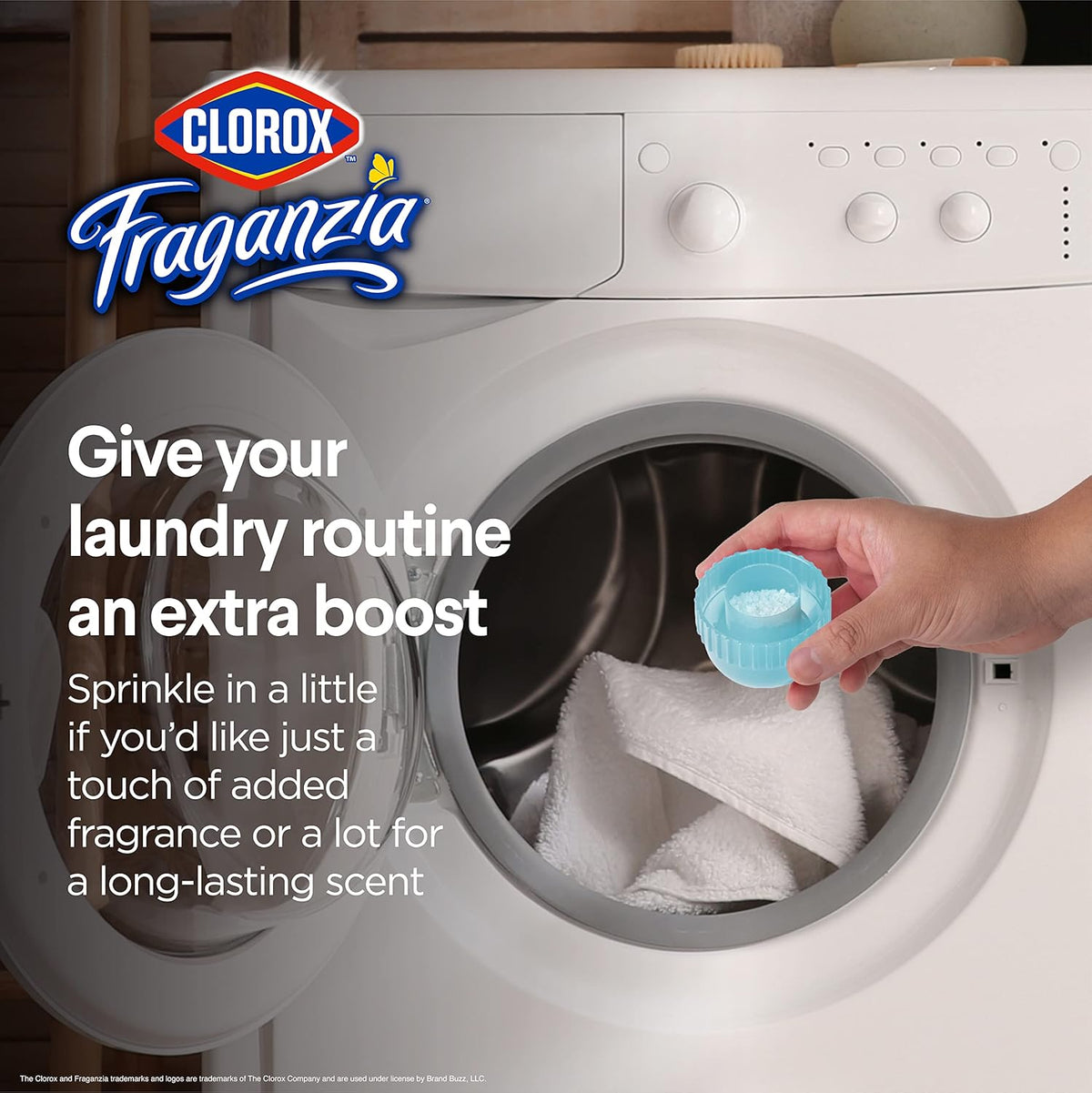 Clorox Fraganzia Laundry Scent Booster Crystals in Ocean Scent - Scented In-Wash Freshener Beads