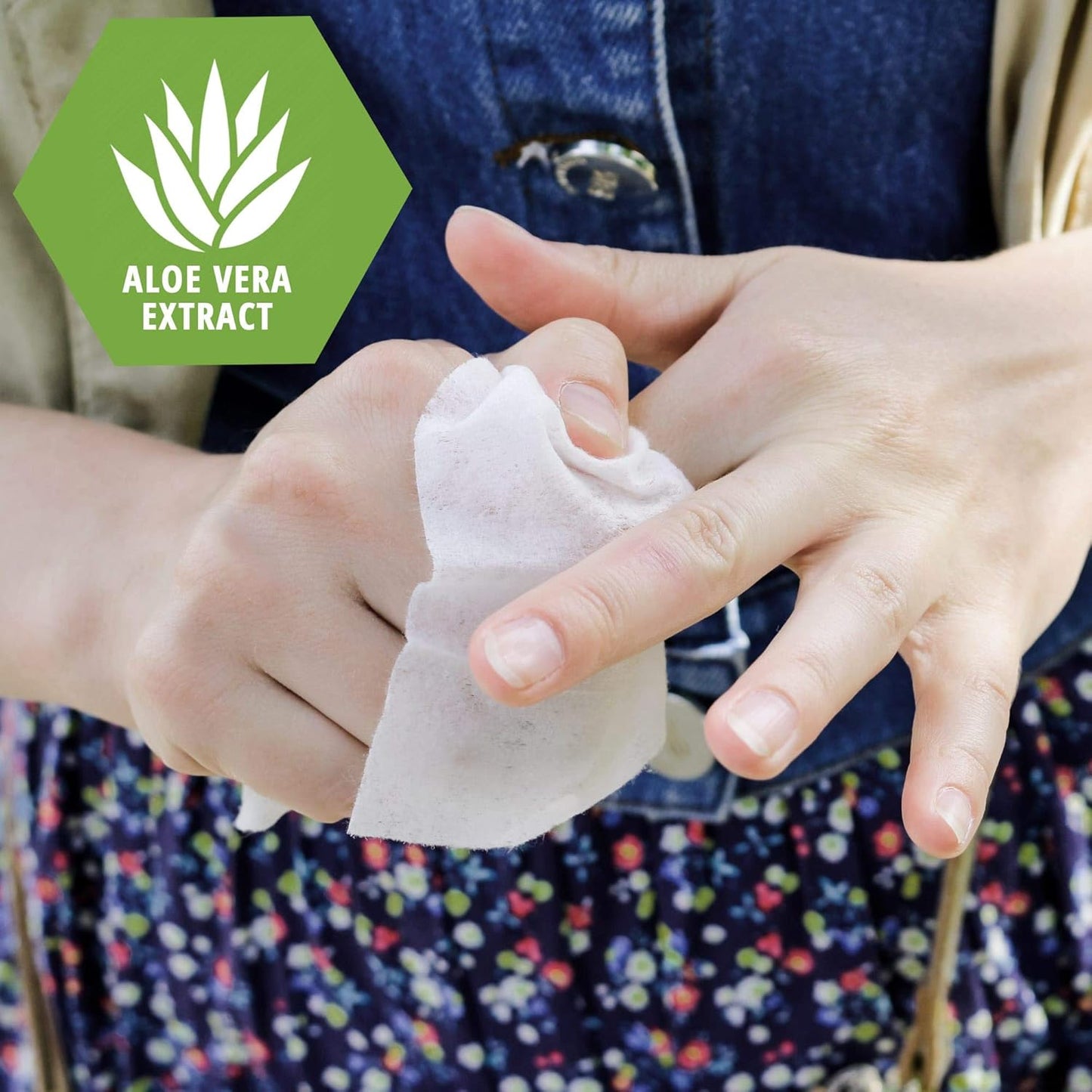 MED PRIDE Alcohol Based Disinfectant Wipes, 100 Pack, with Aloe Vera, Wipes with Alcohol for