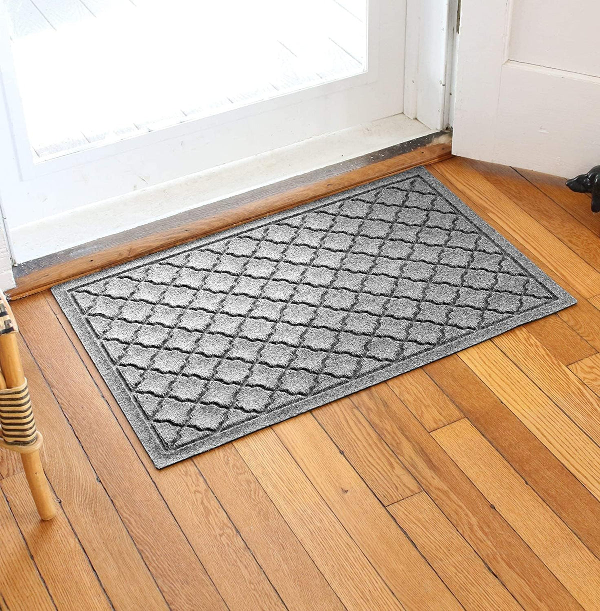 WaterHog Heavy Duty Doorway Mat, 2' x 3', Made in USA, Durable & Skid-Resistant Entryway Mat