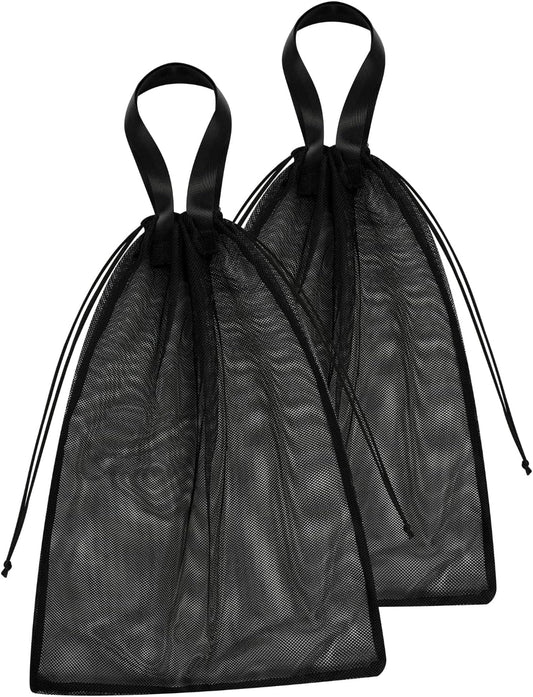 Mesh Laundry Bags with Handles & Double Drawstring Closure – Heavy Duty, Breathable 18 x 24 Inch