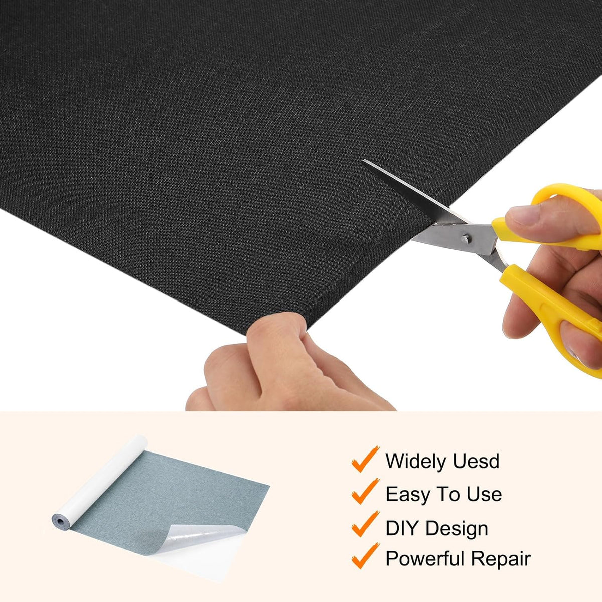 Repair Patches Repair Tape Self-Adhesive DIY Repair Patch Linen Gear Patch for Sofa, Furniture