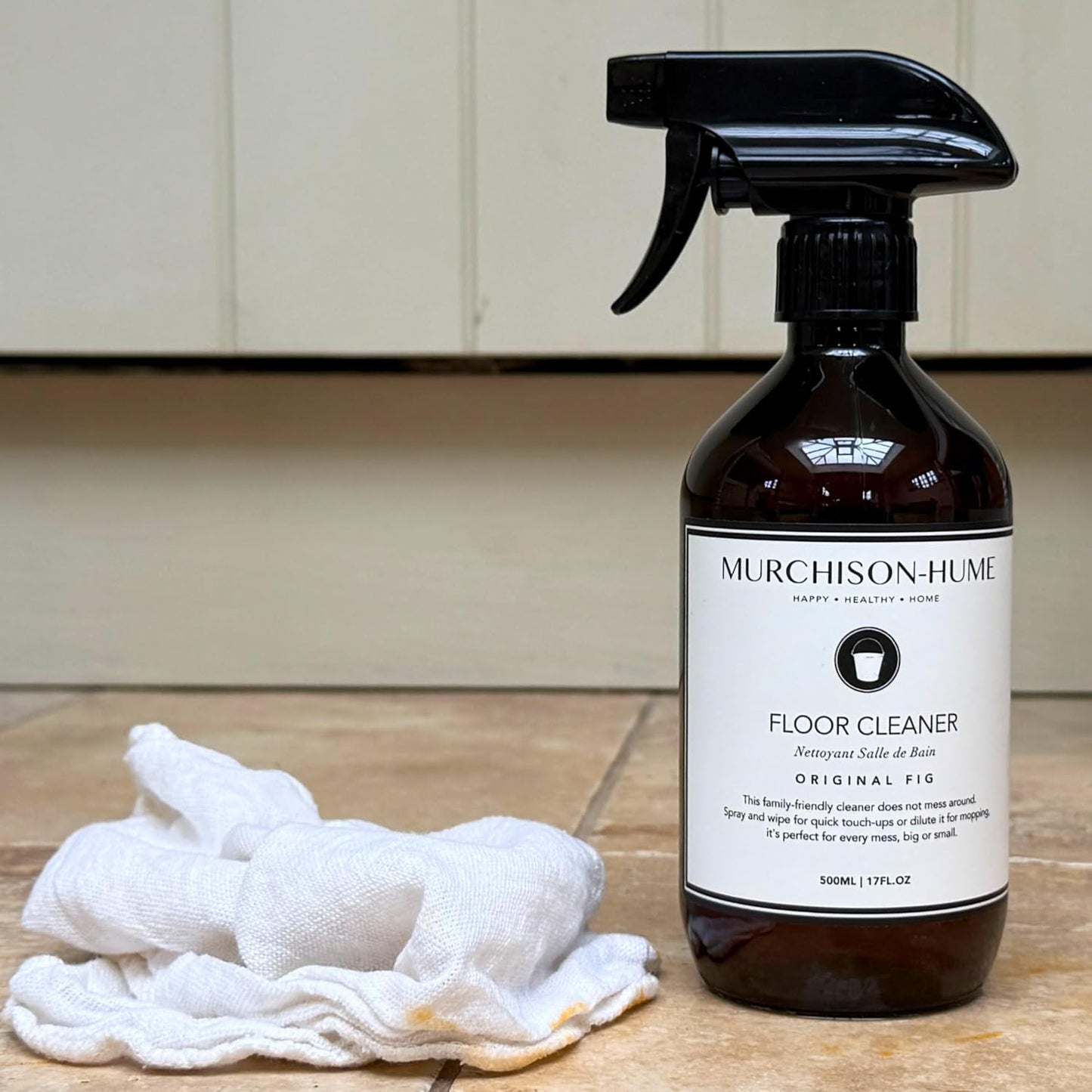 Murchison-Hume Natural Floor Cleaner Spray – Pet-Friendly, Non-Toxic, Plant-Based Formula for