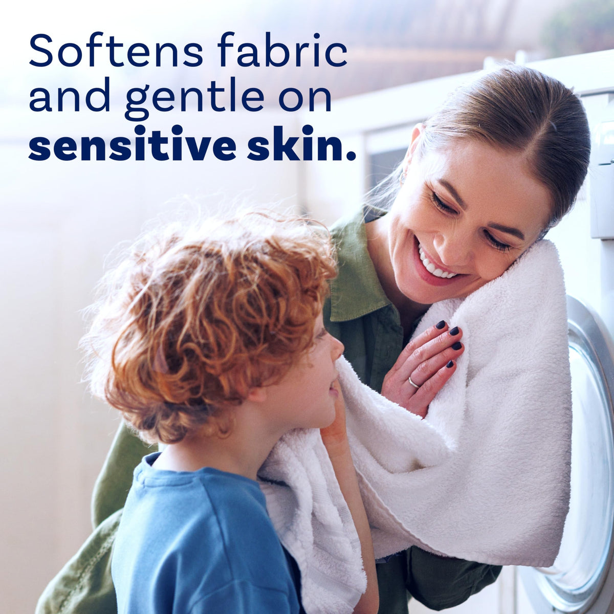 Downy Free & Gentle Liquid Fabric Softener, 140 fl oz, 190 Loads, Hypoallergenic, Sensitive Skin