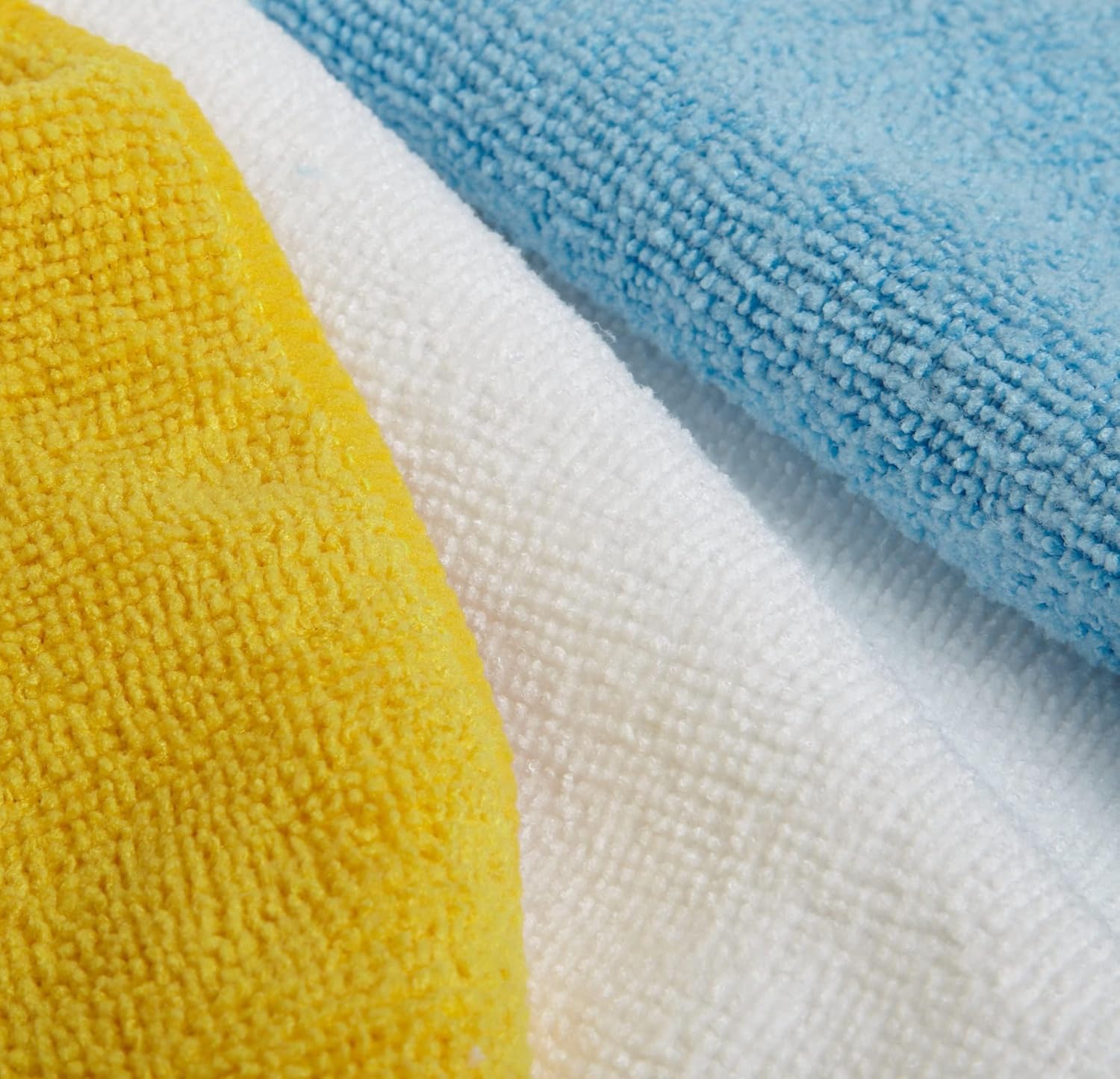 Amazon Basics Microfiber Cleaning Cloths, Non-Abrasive, Reusable and Washable, Pack of 48