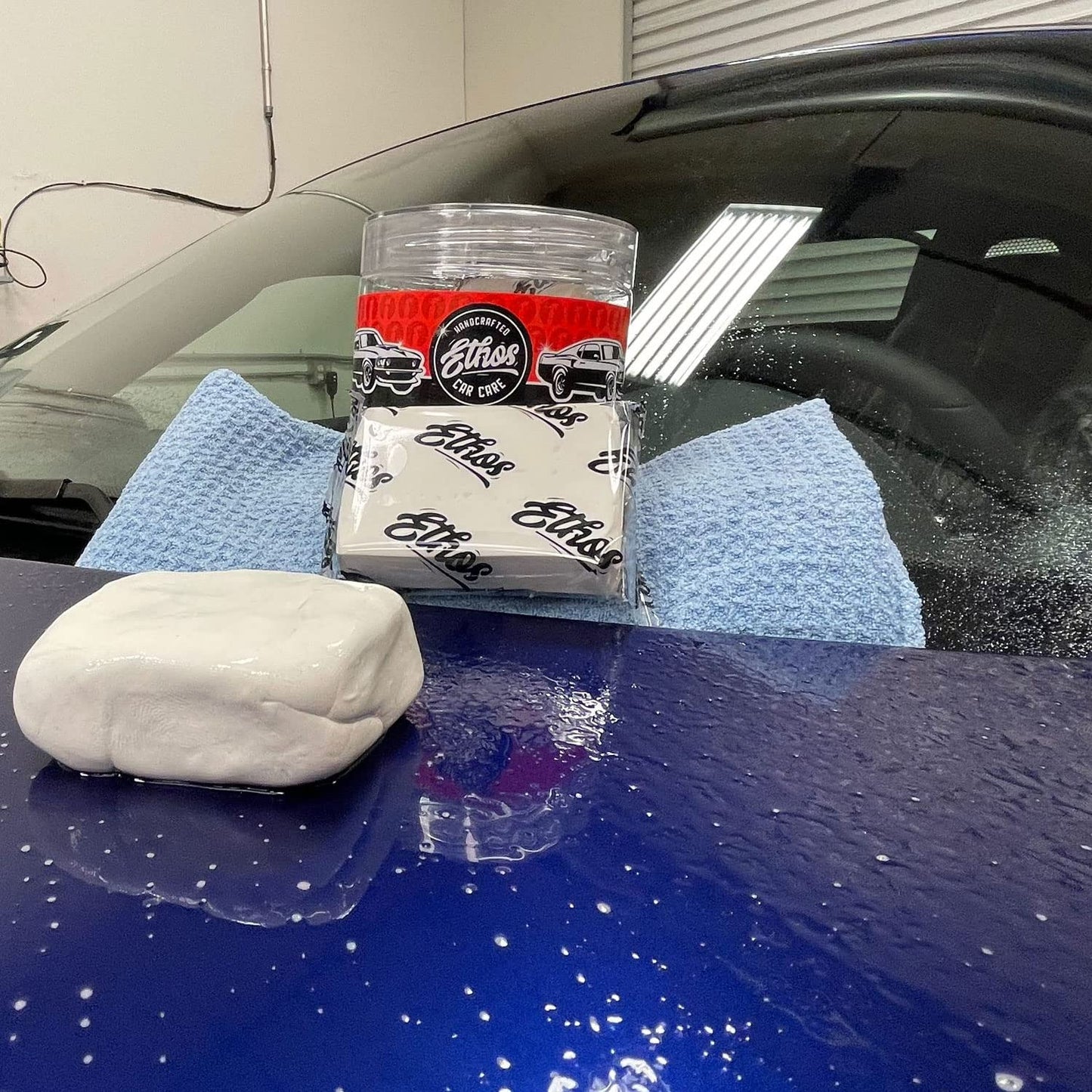 Ethos Clay Bar Kit Paint Puddy Car Detailing Clay 200g - Detail Kit Premium Clay Bars Auto