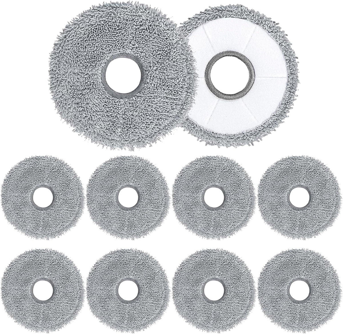10 Pack Mop Pads for Dreame X40 Ultra/X40 Master/L40 Ultra/L10s Plus/L10s Pro Gen 2/L30 Ultra/X30