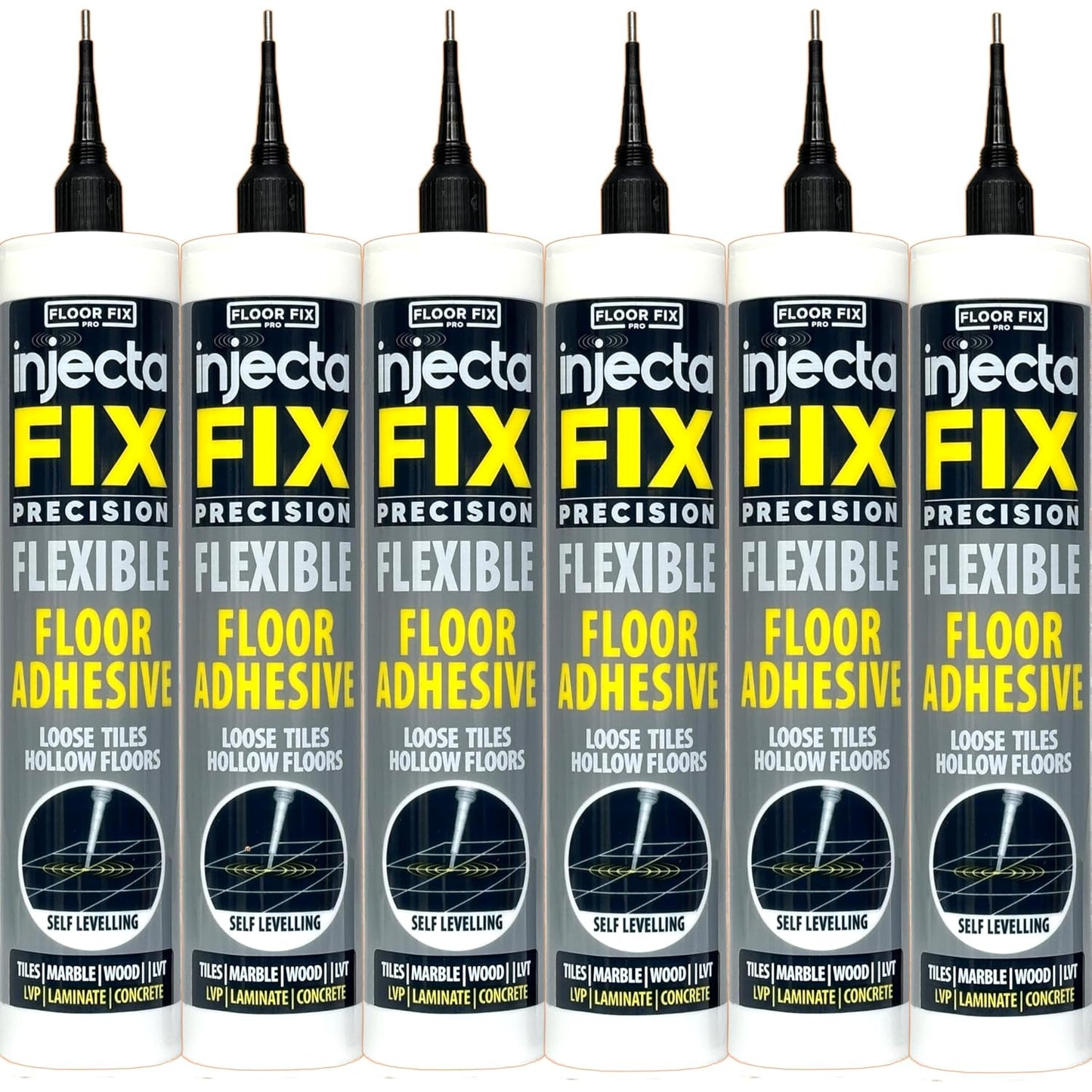 Precision 300ml from Floor-Fix Pro - Fix Loose Tiles - for Loose & Hollow Tiles, Wood, LVT &