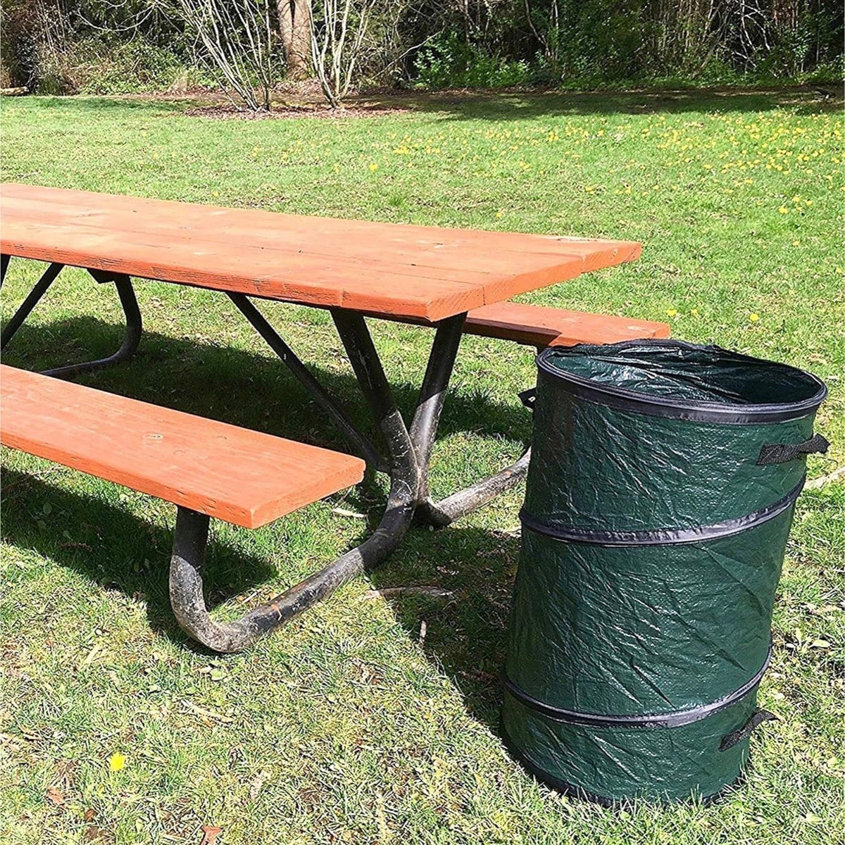 Coghlan's Pop-Up Lightweight Trash Can – Collapsible Waste Bin for Camping, RV, Outdoor Events, and