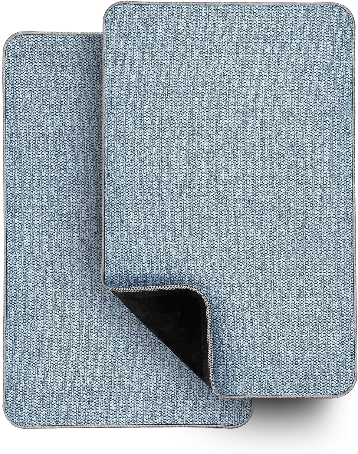 Bath Mat,Ultra Thin Bathroom Rugs,Rubber Bath Mats for Bathroom,No Slip Bath Rugs,Quick Dry,Machine