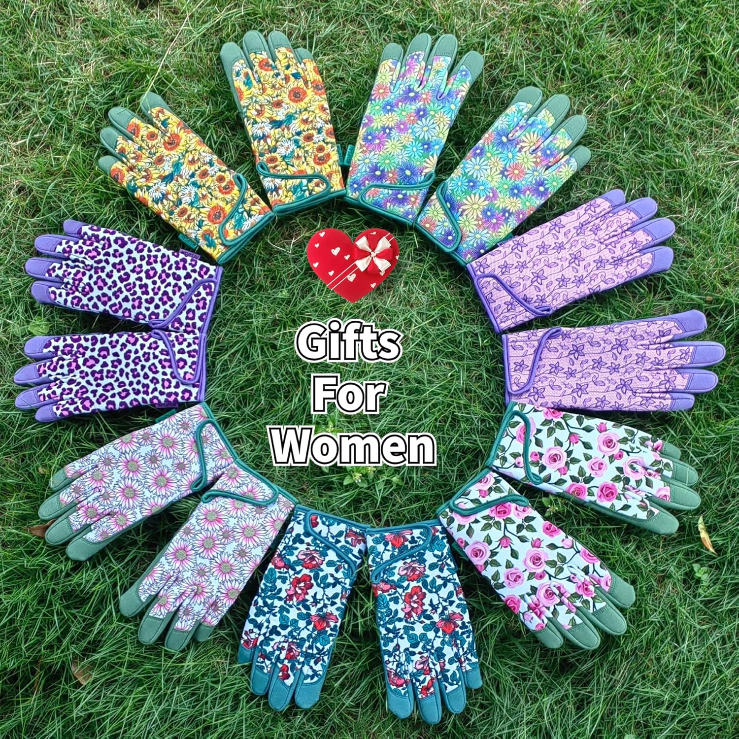 Thorn Proof&Puncture Resistant Gardening Gloves with Grip,Garden Gloves for Women, Leather Work