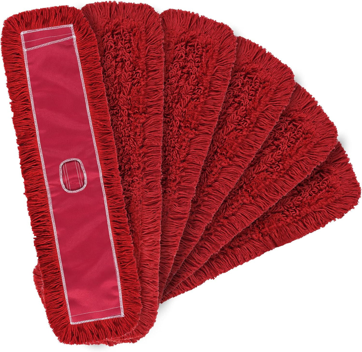 Matthew Cleaning 36'' Industrial Strength Cotton Dust Mop Refill Washable Replacement Heads for
