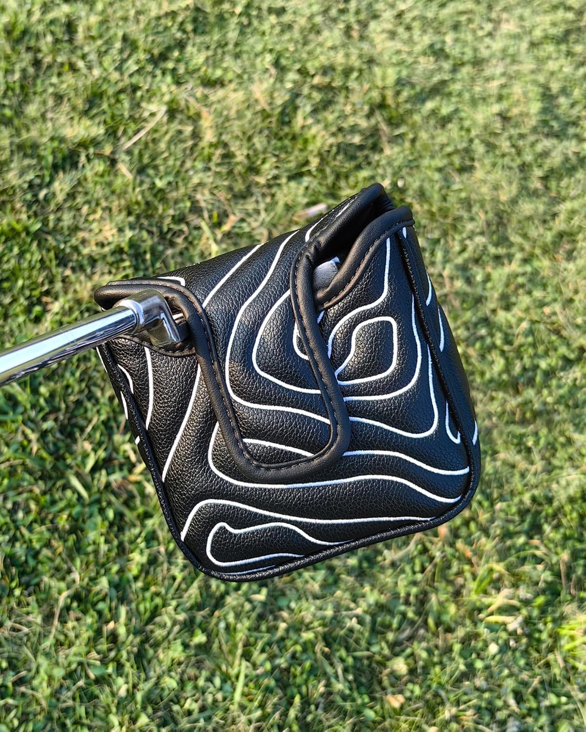 Big Teeth Golf Club Covers Full Set Driver Headcover Fairway Wood Hybrid Golf Club Iron Head