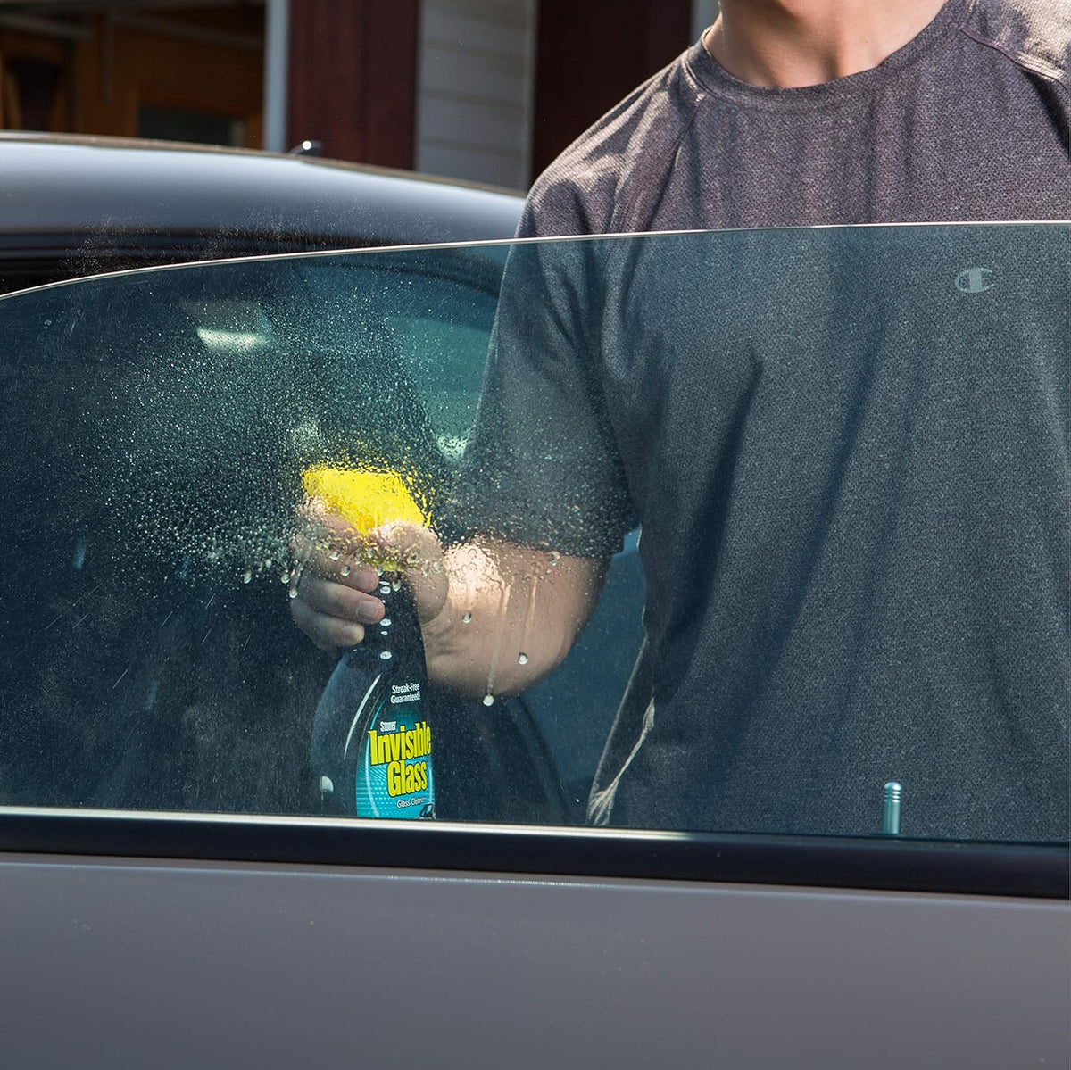 Invisible Glass 92163-2PK Premium Glass and Window Cleaner for Auto and Home Cleans Glass, Windows