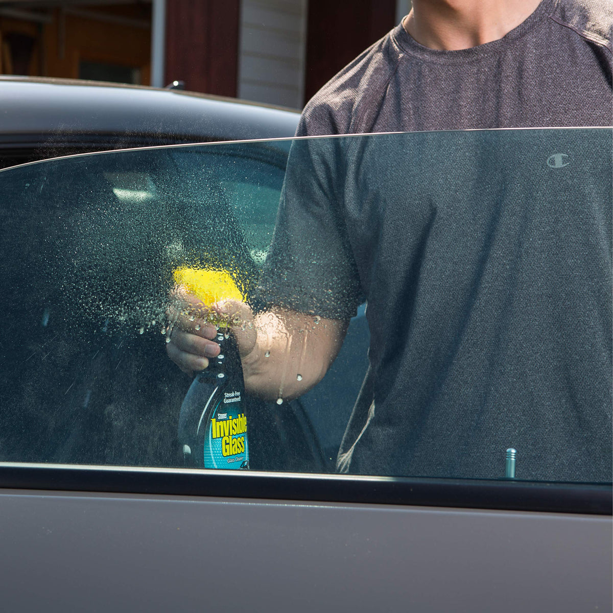 Invisible Glass 92164-3PK Premium Glass Cleaner Spray for Car Windshields and Windows, Automotive