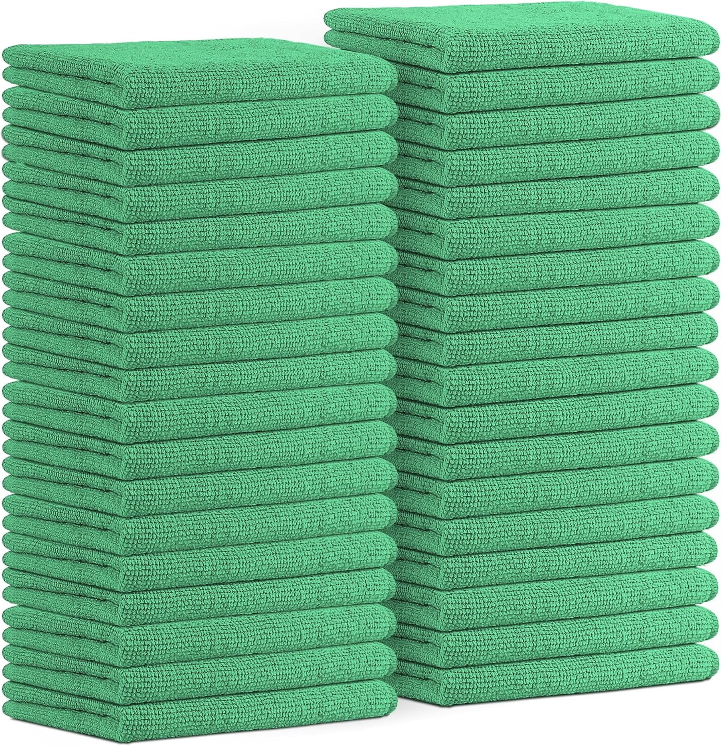 Avalon Towels Microfiber Cleaning Cloths (Value Pack of 36) Size 16" x 16", Highly Absorbent, Lint