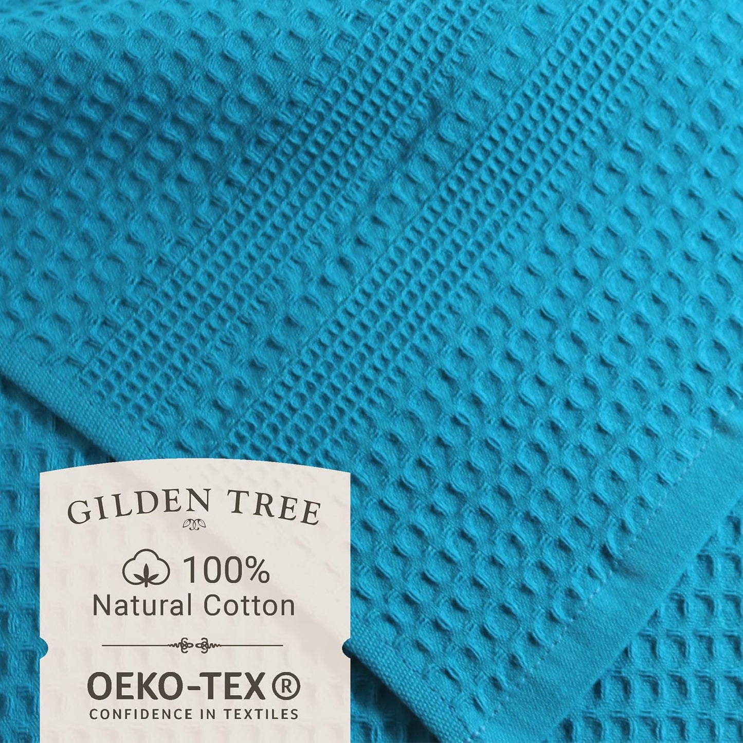 GILDEN TREE Waffle Bath Sheet Large Bath Towels Quick Dry Thin Body Towels, 40x80 Oversized Bath