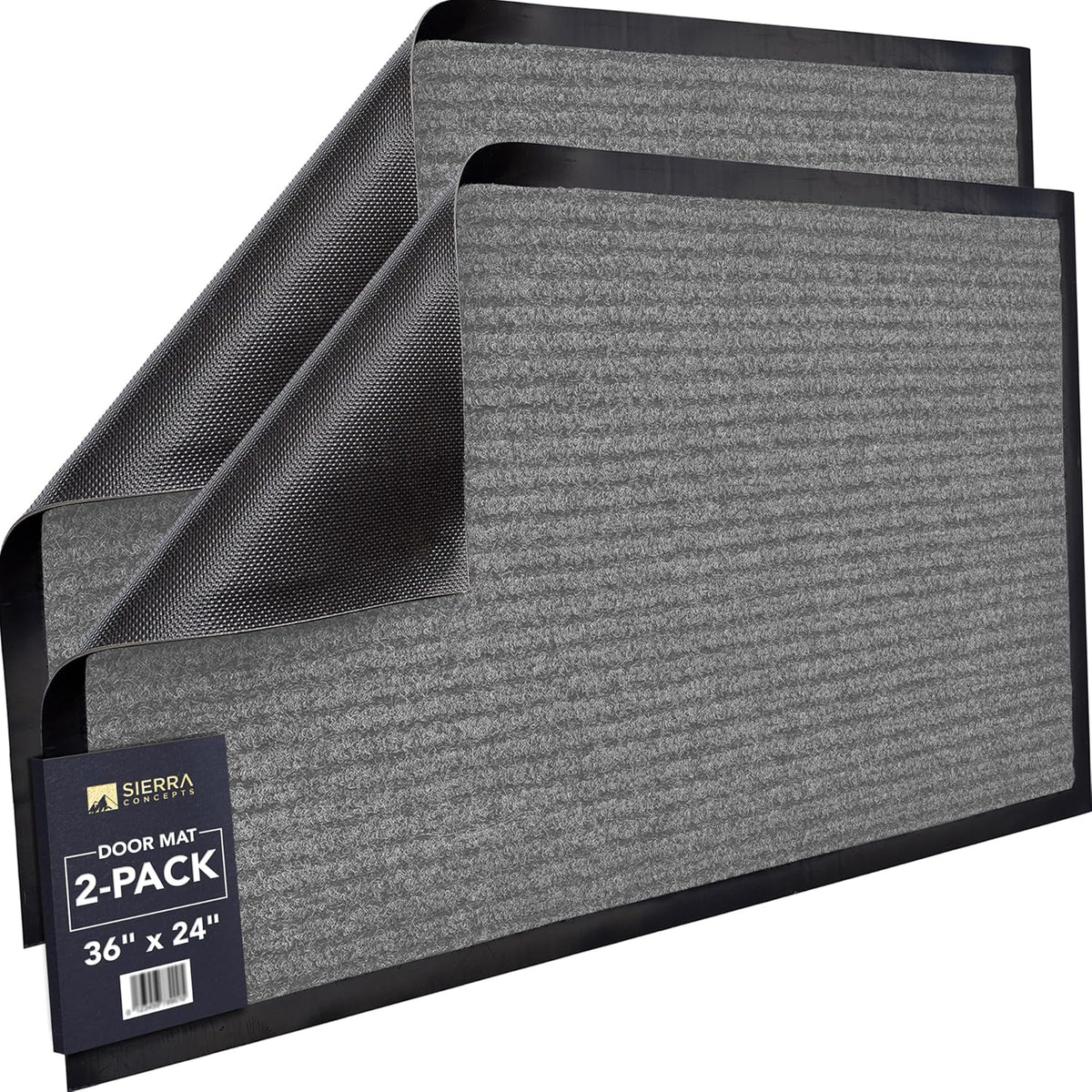 Sierra Concepts Front Door Mat Welcome Floor Mats - Entryway Indoor Outdoor Entrance Doormat