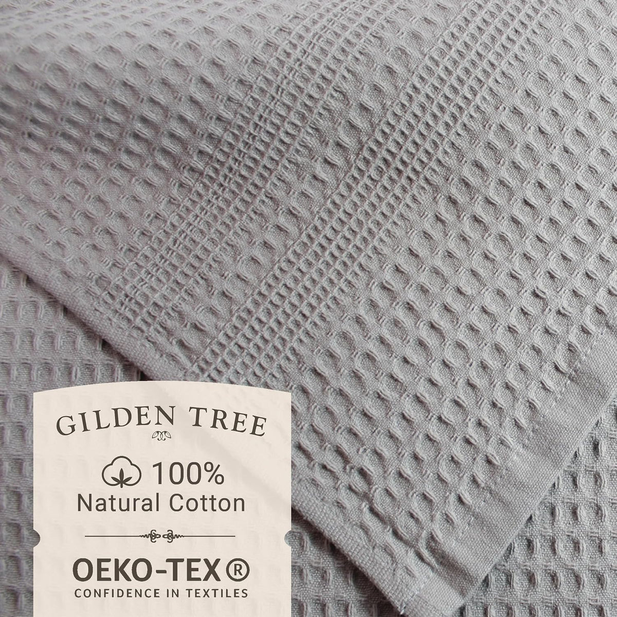 GILDEN TREE Waffle Bath Sheet Large Bath Towels Quick Dry Thin Body Towels, 40x80 Oversized Bath